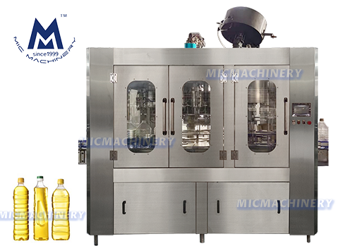 MIC 18-4 Plastic Bottle Packaging Machine ( Oil, Paste, Honey, 1800-2200 Bottles/h )