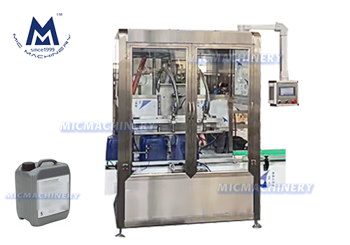 MIC2T-20L Automatic Lube Oil Filling Machine (Lube Oil, Motor Oil, 160-360 Bottles/h)