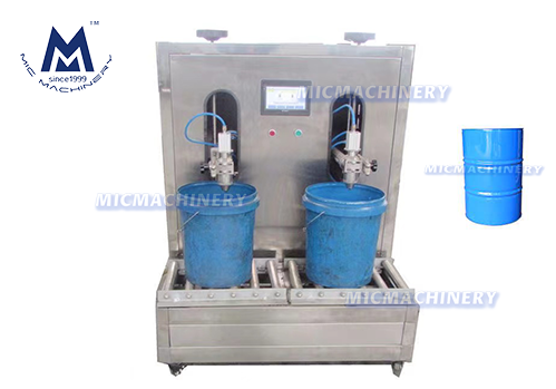 MIC2T-20L Semi Automatic Lube Oil Filling Machine (Motor Oil, Engine Oil, 150-320 Bottles/h)