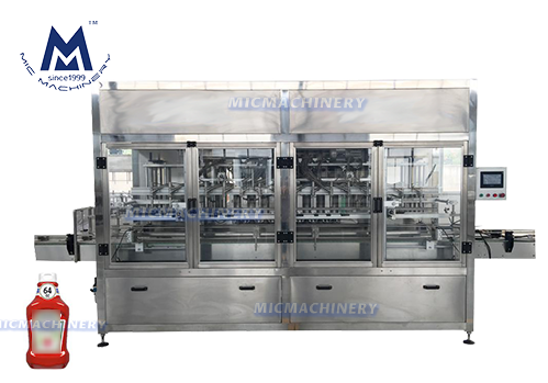 MIC-ZF20 Ketchup Filling Machine ( Sauce, Mayonnaise, Edible Oil, 4000 Bottles/h )