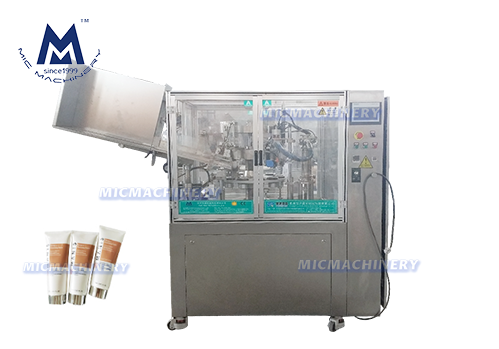 MIC-R60I Soft Tube Filling Machine ( Lotion, Cream, Cosmetic, 60-85 Tubes/min )
