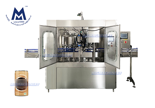Coffee Filling Machine(Speed 1000-2000 Cans/h)