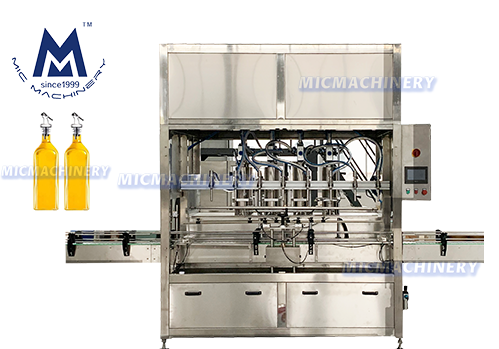 MIC-ZF8 Glass Filling Machine (Honey, Cream Oil, 3000Bottles/h)