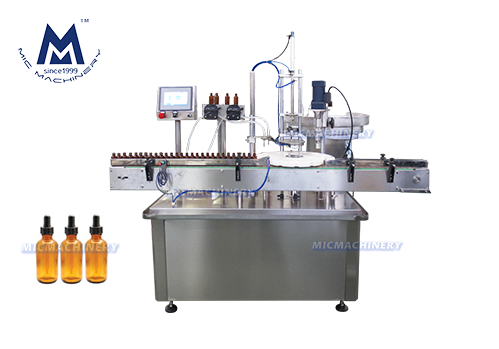 MIC-L40 Automatic E Juice Filling Machine (20-30Bottles/m)