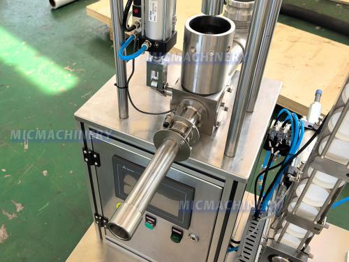 MIC Semi Automatic Horizontal Cartridge Filling Machine ( 10-20 Bottles/Min )