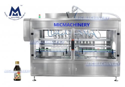 MIC Sauce Gravity Bottle Filling Machine