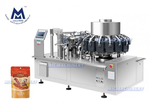 MIC-100D High Speed Vacuum Pouch Filling Machine (110-130 bags/min)
