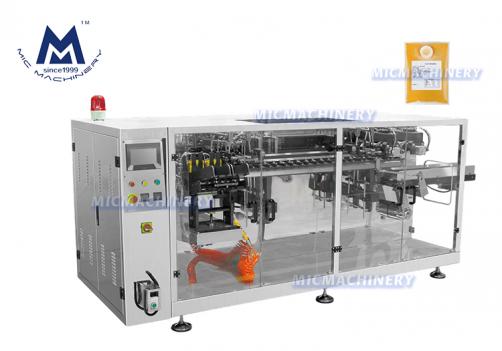 Automatic Horizontal Type Double Vacuum Pouch Filling Machine
