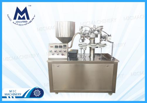 Semi-automatic Tube Filling Sealing Machine ( Toothpaste, Cream, Cosmetics, Medical caring products )
