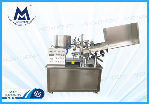 Small Automatic Tube Filling Machine（Toothpaste, Hair-dyeing paste, Art palette and industry）