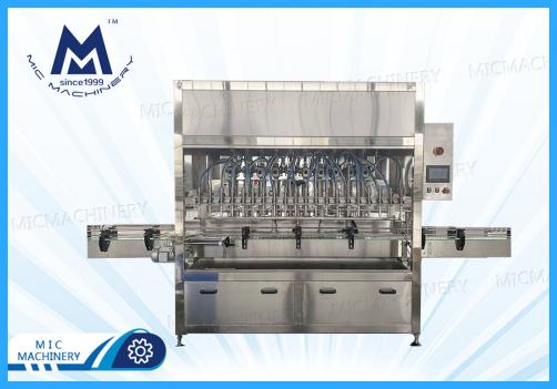 Automatic Servo Drive Motor Lubricating Lube Oil Tin Can Filling Machine