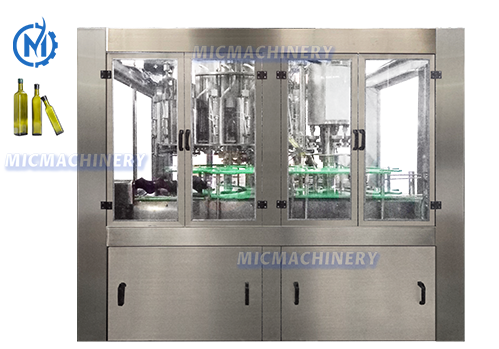 Mic 24-6 Rotary Type Cooking Edible Oil Tin Can Filling Machine(4000-8000CPH)