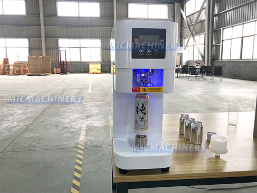 Semi Automatic Beer Can Capping Machine