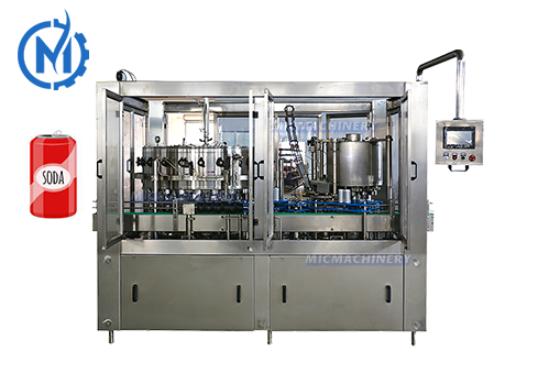 MIC Automatic Carbonated Drink Can Filling Machine(4000-8000CPH)