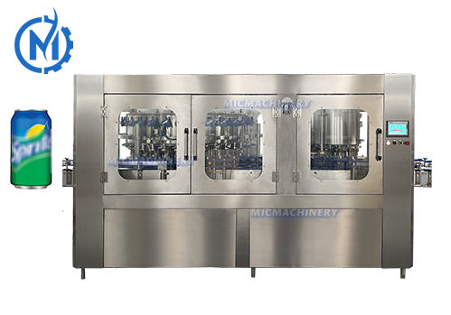 MIC 32-8 Soft Drink Tin Can Filling Machine(6000-10000CPH)