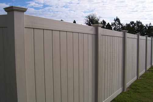 Factory Price Strong Customizability Vinyl White Privacy Fence