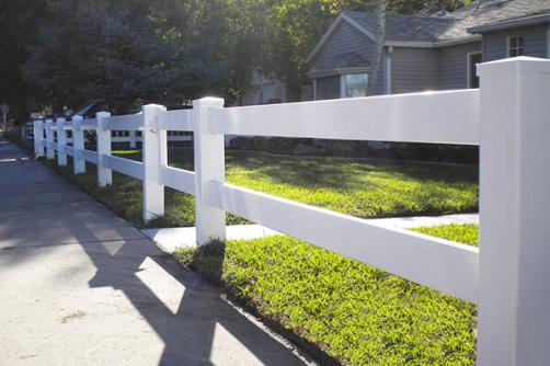 Quality Assured UV Protection White Custom Pvc Horse Fence
