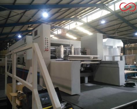 LXMHK-1650FC Automatic Europe Flatbed Die Cutting Machine for Paperboard