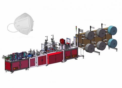 Automatic KN95 mask machine