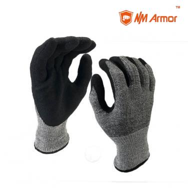 ANSI CUT 6 Cut Resistant Protective Nitrile Work Gloves - DY1350A6