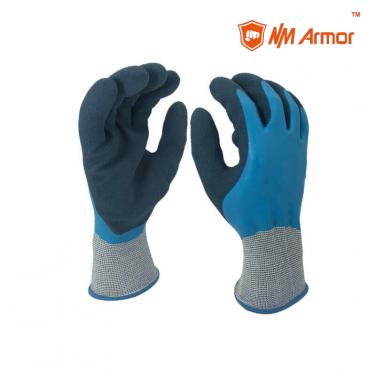 Labor protection industrial handjob latex gloves work gloves latex grips-NM1359DC-BL