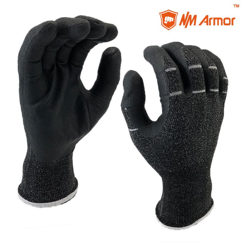 2019 NEW ARRIVAL Ultra Flex Foam Nitrile Coating Negative Ions Gloves-NY1350F-UF