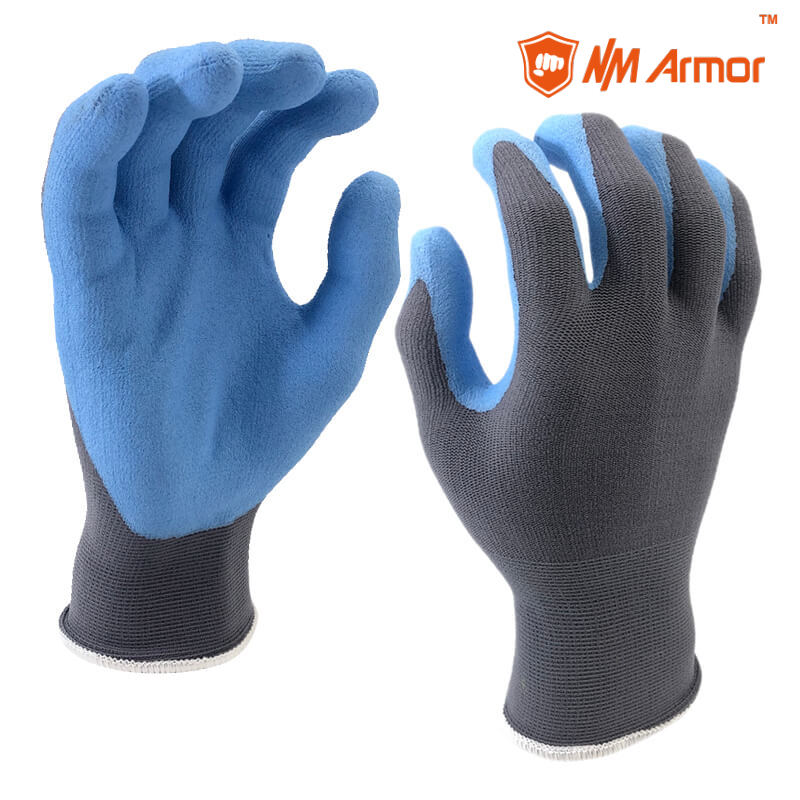 EN388:2131X Foam Nitrile Coating Palm Nylon Work Glove-NY1350F-FC
