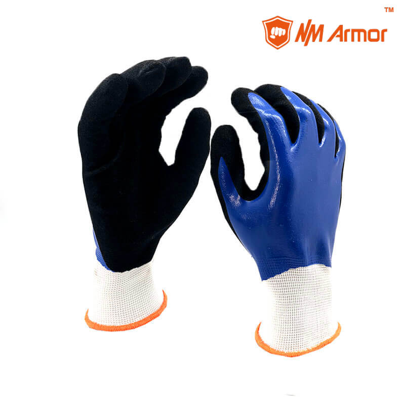 Nitrile coated subzero temperature WARM GLOVE acrylic gloves winter-NY1359DCN