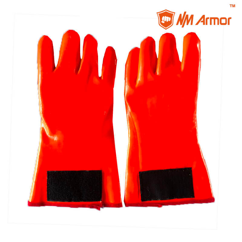 Personalized winter gloves oil and gas safety pvc gloves industry- SFP790-MG