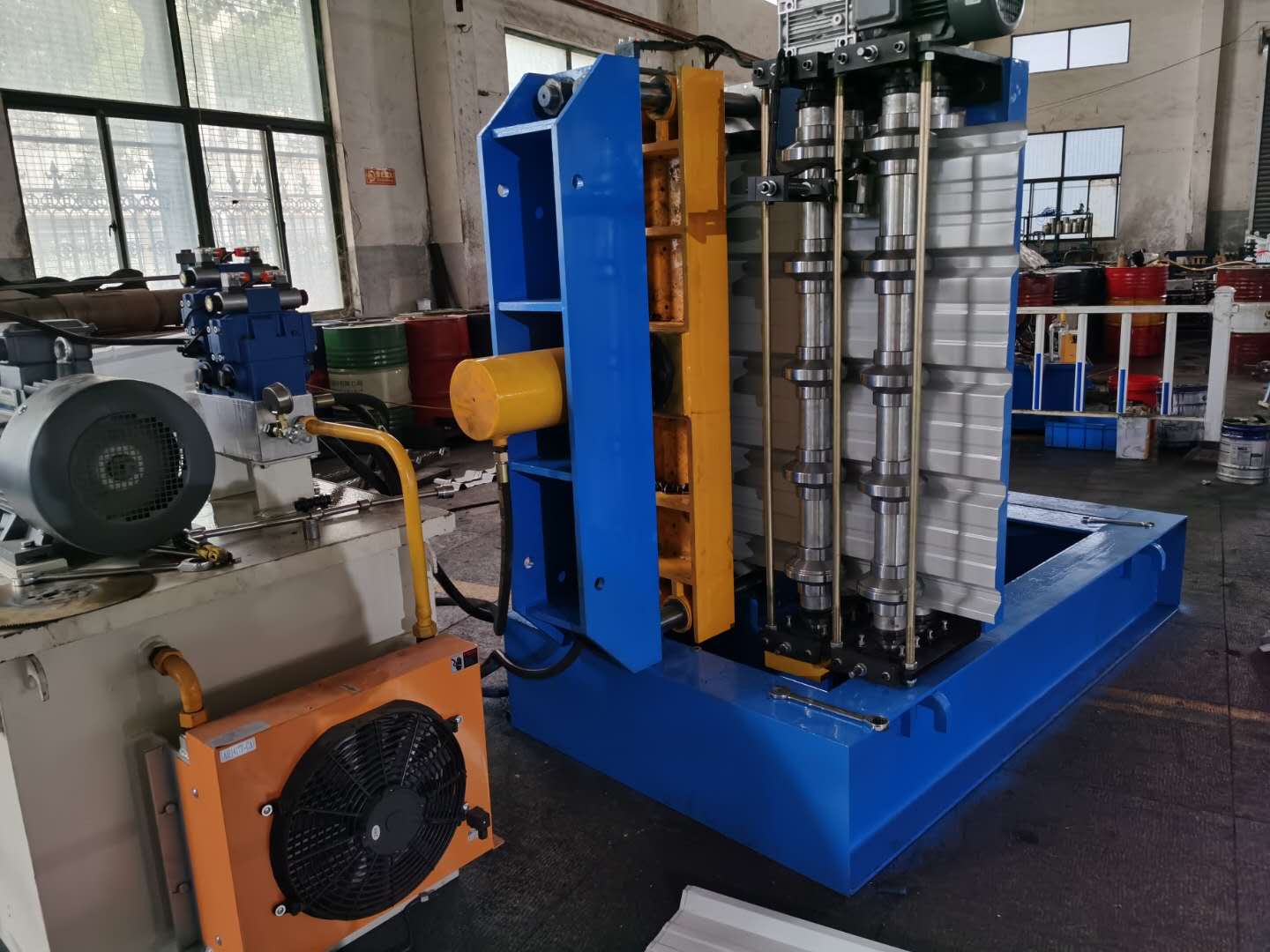 Experienced supplier of culvert plate bender,roofing crimp sheet