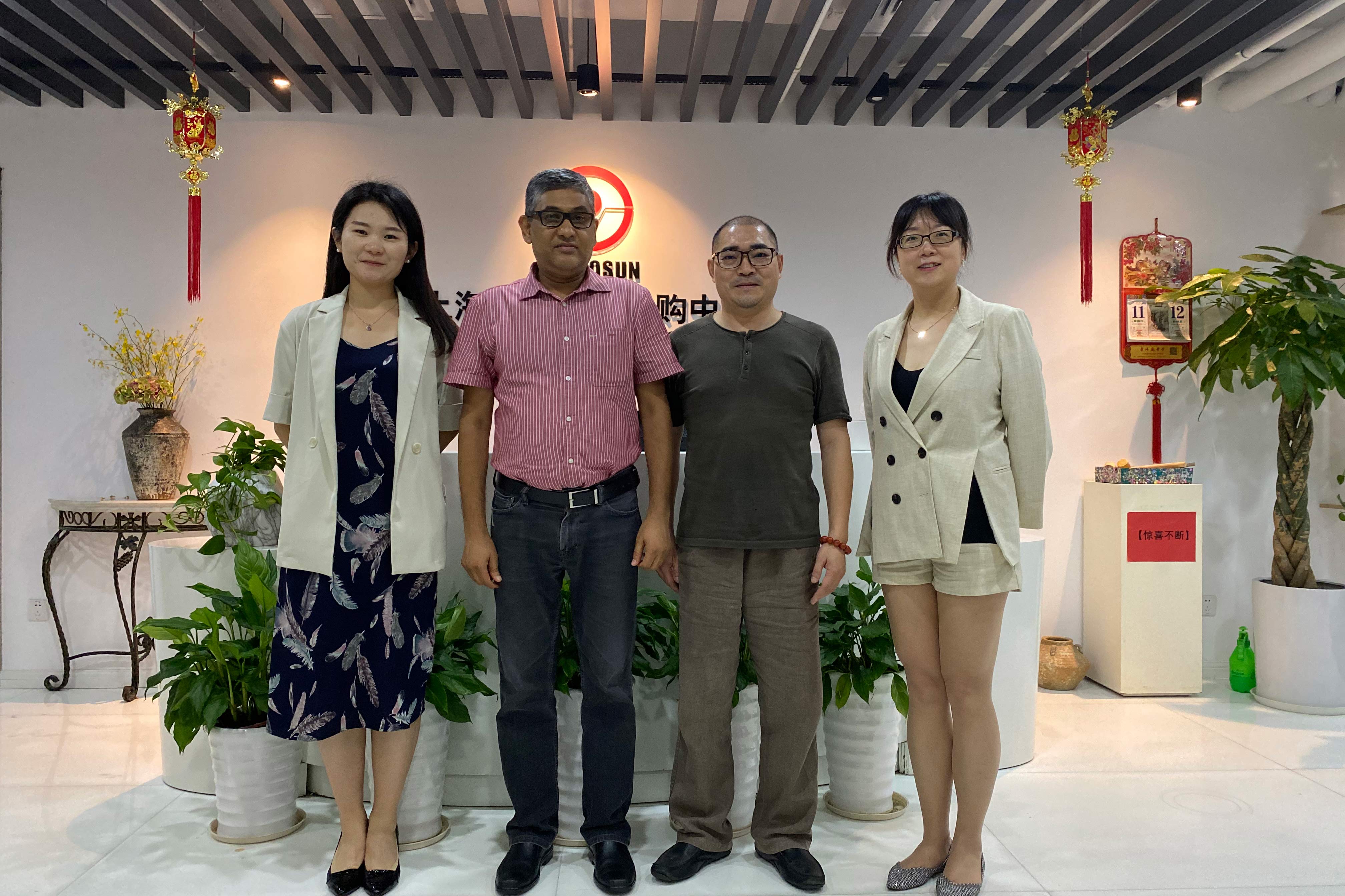 On June 30th,2020,Our costomer visited our company to disguess about the coorperation.