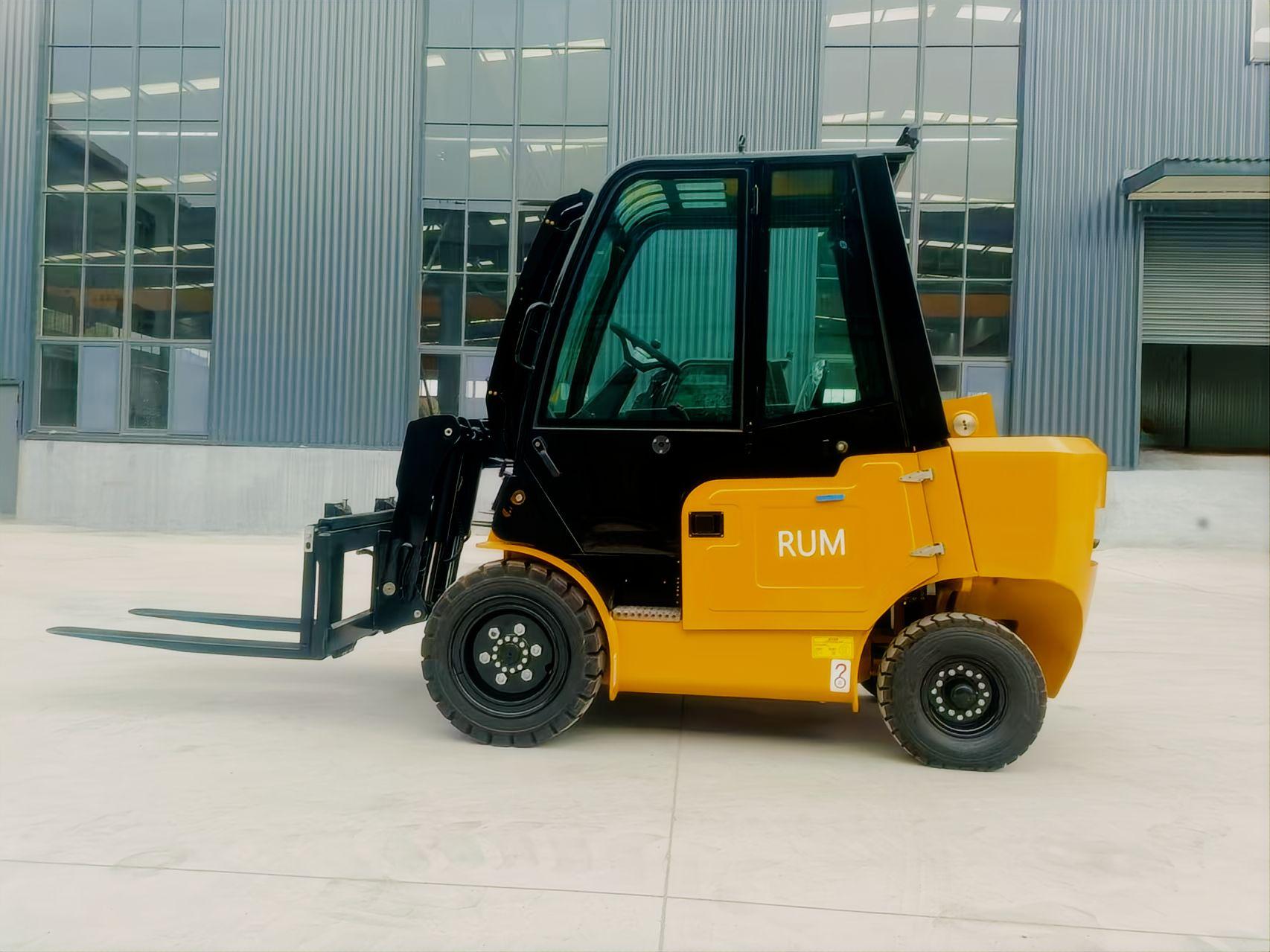 min Telescopic forklift 3 ton