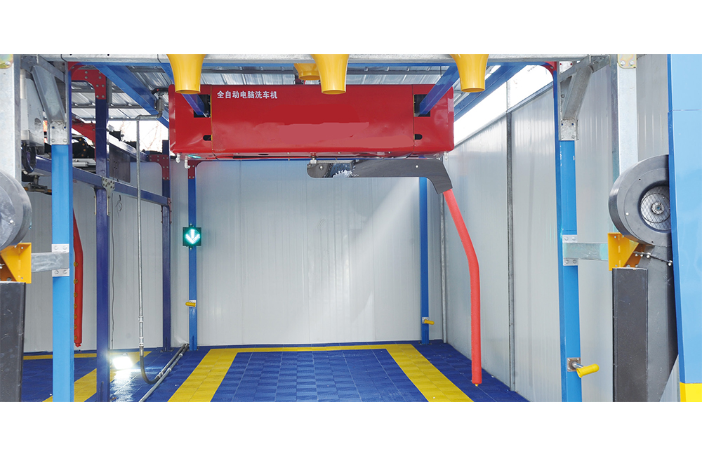 PLC Control Touchless Car Wash Cleaning Machine
