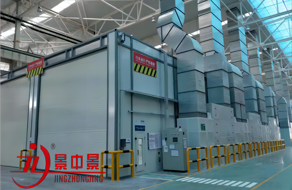 Big Painint Line Equipment Spray Booth Chinese Supplier High Standard Production Line