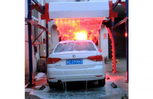 PLC Control Touchless Car Wash Cleaning Machine