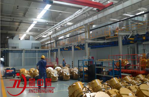 CE Customized Manufacturer Powder Coating Production Line Automatic Powder Coating Line