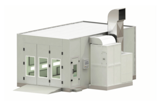 Endothermic Heating Panel Spray Booth for Water Paint