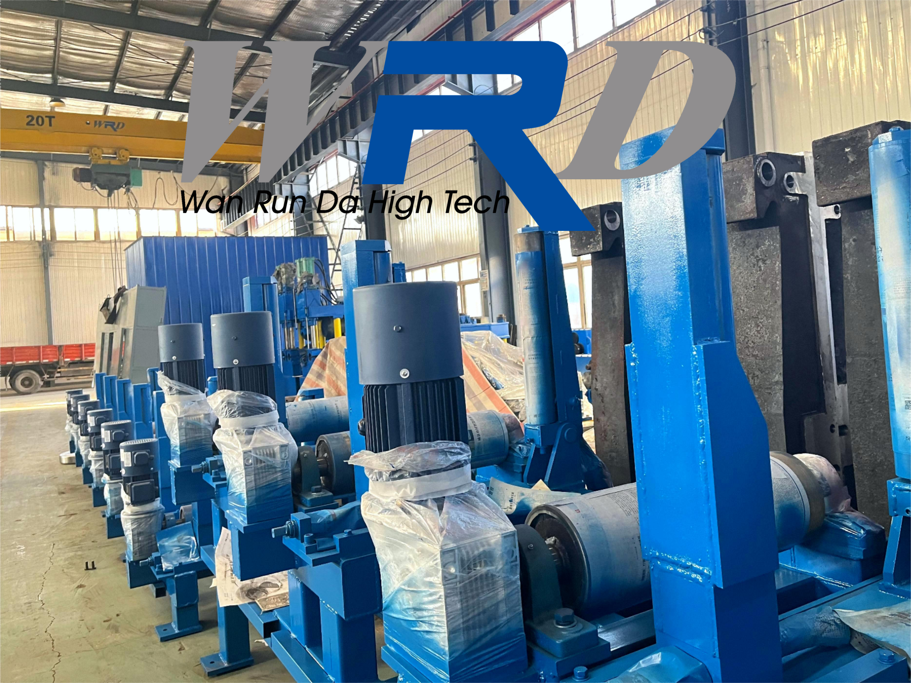 WRD 250 Round-to-Square Pipe Mill Ready for Delivery