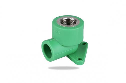 PPR FEMALE THREADED ELBOW with Disc