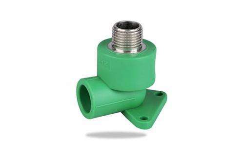 PPR MALE THREADED ELBOW with Disc