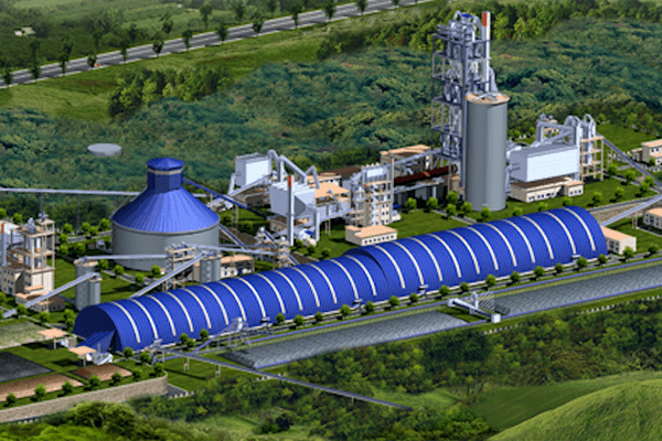 Цементный завод мощностью 5000 тонн в сутки