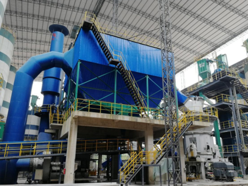 VRM type desulfurization vertical mill production line with an output of 40 tons per hour