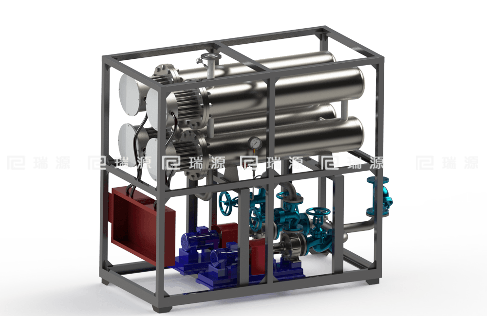 36kw hot oil boiler for mill roller heating