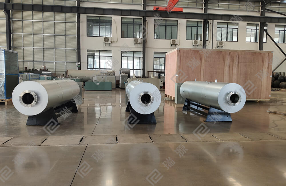 Electric air process duct heater for melt-blown nonwoven industry