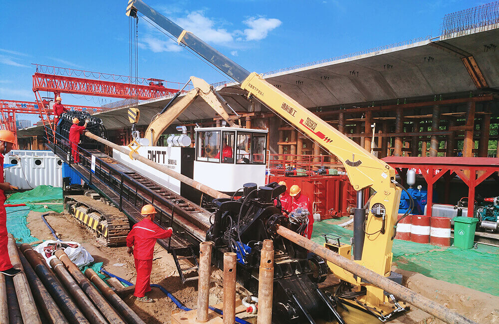 El proyecto de tubería de gas de la plataforma de perforación DH6000-LL se cruzó con éxito