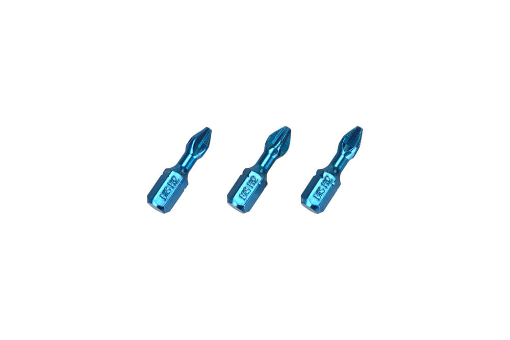 Anti-Slip Bit 25MM With Reduce Shank Blue Color