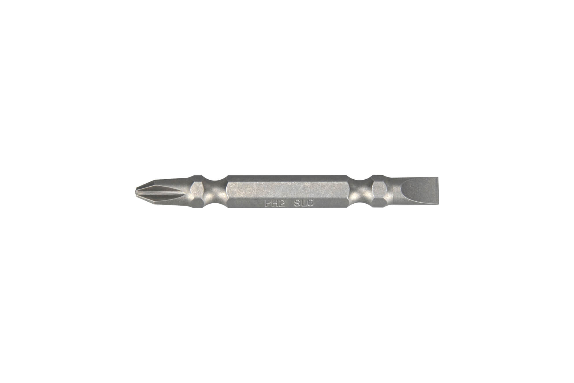 Screwdriver Bit Phillips Slotted Head 65MM Double End