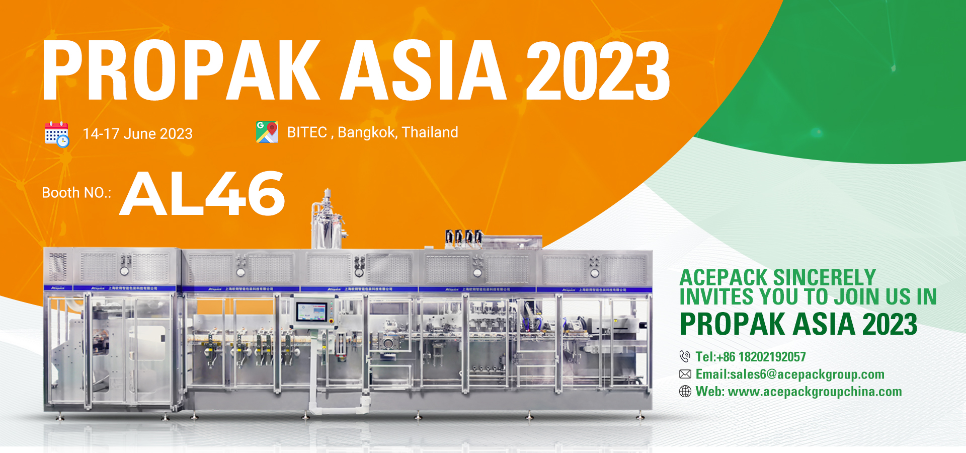 Acepack at PROPAK ASIA 2023