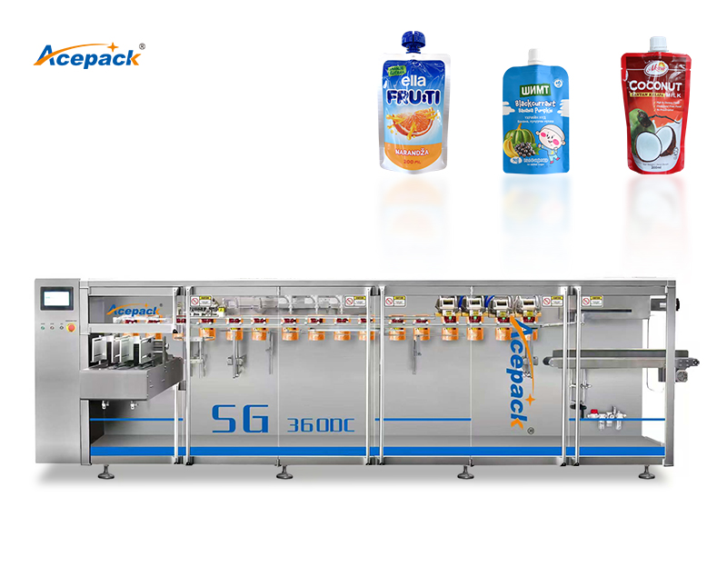 What are the advantages and features of a pre-made bag filling machine?