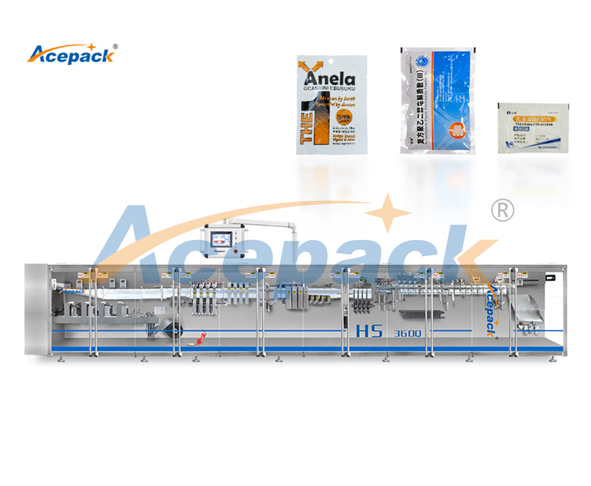 Quadruplex Flat Pouch Packaging Machine